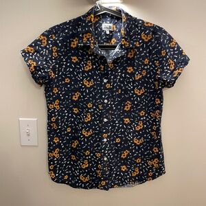 Bridge & Burn Bea Hibiscus Shirt